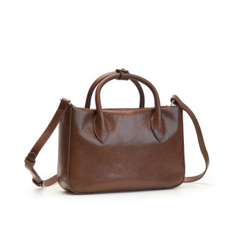 Ảnh Túi top handle hình chữ nhật quai kẹp BiliNâu zoom