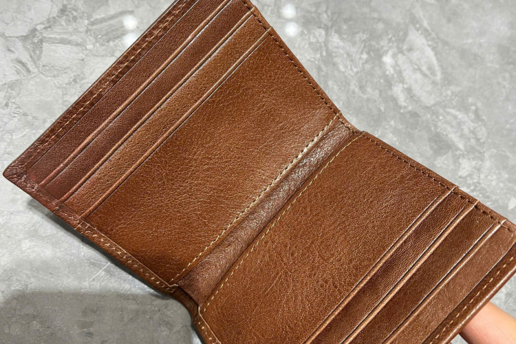 Ảnh Ví mini dạng gập cúc bấm Bili