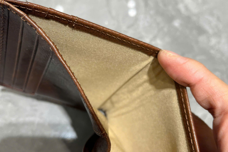 Ảnh Ví mini dạng gập cúc bấm Bili