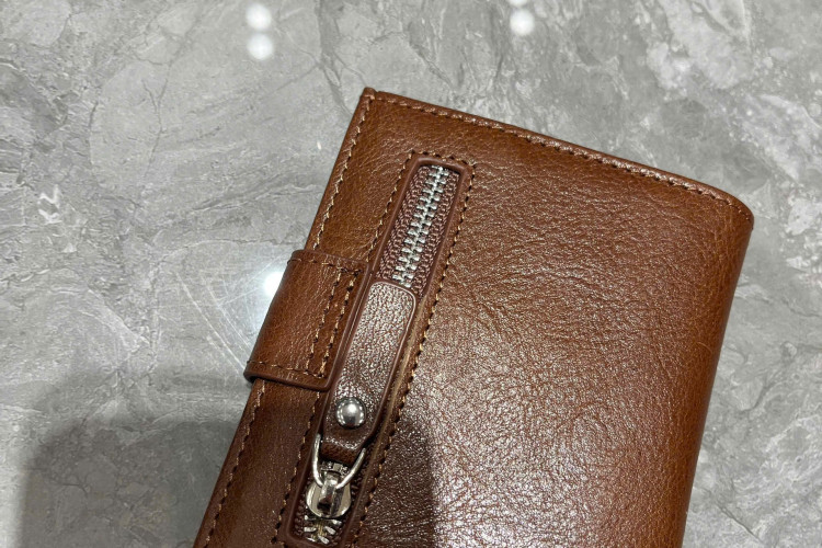 Ảnh Ví mini dạng gập cúc bấm Bili