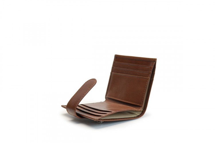 Ảnh Ví mini dạng gập cúc bấm Bili