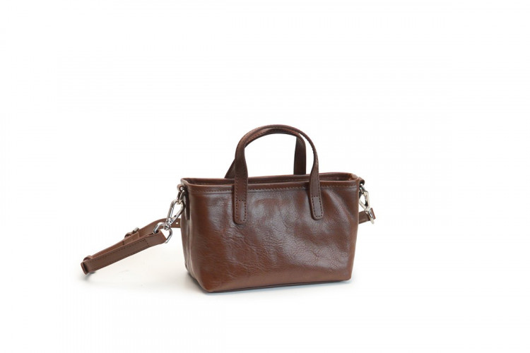 Ảnh Túi  top handle hình thang khoá zip Bili 