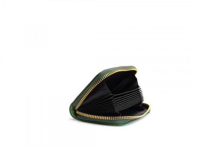 Ảnh Ví mini đựng thẻ kéo khoá