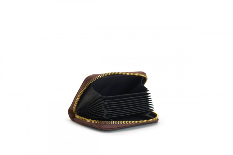 Ảnh Ví mini đựng thẻ kéo khoá